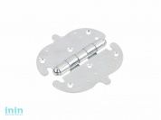 Петля 110 мм фигурная, белый цинк STARFIX