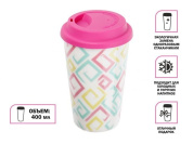 Кружка керамическая, 400 мл, Геометрия, PERFECTO LINEA (30-540230)