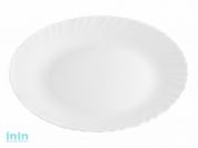 Тарелка обеденная стеклокерамическая, 250 мм, круглая, серия Classique (Классик), DIVA LA OPALA (Collection Classique)