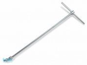 Вороток T-обр. c бегунком 450мм  и наконечником 3/8" TOPTUL (CTLA1245)