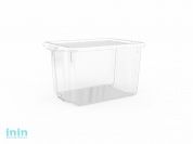 Контейнер Porter 21 л, прозрачный, BEROSSI (Изд. из пластм. Размер 447 х 315 х 259 мм)