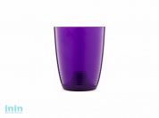 Кашпо для орхидей Mia 1,2 л, баклажан, BEROSSI (Изделие из пластмассы. Литраж 1.2.   Размер 12,1 х 12,1 х 14,7  мм)