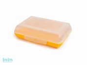 Ланч-бокс 0,7 л, солнечный , BEROSSI (Изделие из пластмассы. Литраж 0.7 литра.   Размер 190 х 134 х 54 мм)