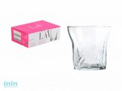 Набор стаканов для виски, 6 шт., 305 мл, серия Mario, LAV