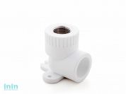 Колено ПП комб. с креплен. внутр.резьба 20х1/2" РосТурПласт