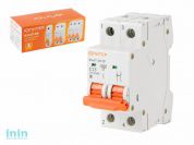 Автоматич. выключатель ВА47-29 2Р 20А 4,5кА х-ка С ЮПИТЕР