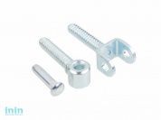 Петля ввертная ПВв1 1,75мм, цинк STARFIX (с резьбой под дерево)