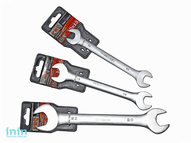 Ключ рожковый 30х32мм PRO STARTUL  (PRO-13032) (матовый хром)