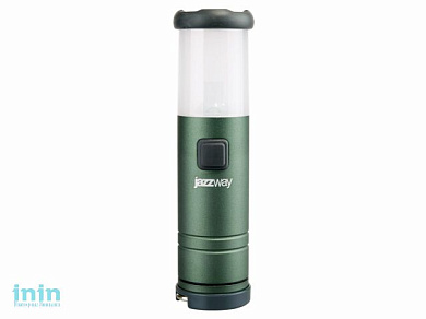 Фонарь  светодиодный L1-L1W-4AAA (зел.) JAZZWAY
