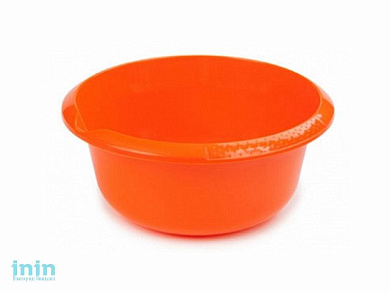 Миска 2,5 л , мандарин, BEROSSI (Изделие из пластмассы. Литраж 2.5 литра)