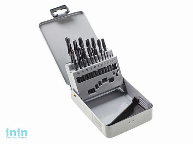 Набор сверл по мет. 10шт (1-10мм) НС-9И Р6М5 (ОАО "ТП Томский инструмент")