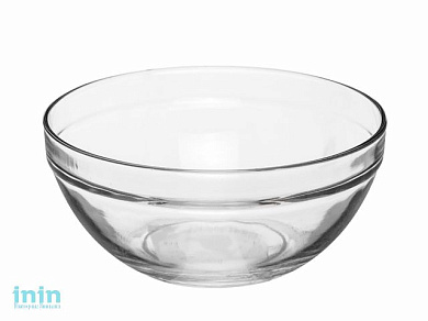 Салатник стеклянный, круглый, 140 мм, Pegasus (Пегас), PERFECTO LINEA