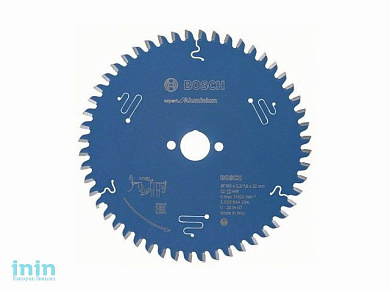Диск пильный 160х20 мм 52 зуб. по алюминию EXPERT FOR ALUMINIUM BOSCH (твердоспл. зуб)