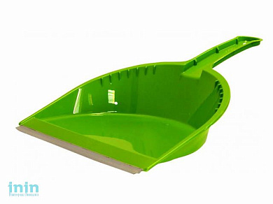 Совок пластм. с резинкой СТАНДАРТ (салатовый) (IDEA)