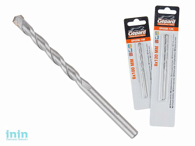 Сверло по бетону 10х150мм GEPARD (GP0210-150)