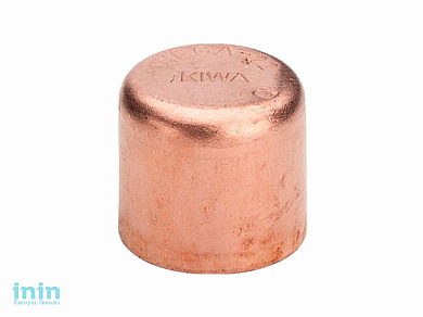 Заглушка 22, медь, под пайку Viega