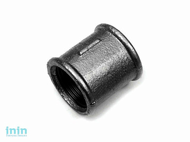 Муфта вн.-вн. 3/4" черный TITAN (Livarna TITAN)