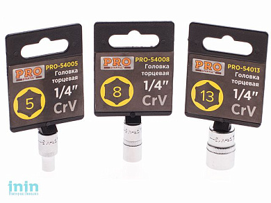 Головка 1/4" 12мм 6гр. PRO STARTUL (PRO-54012)