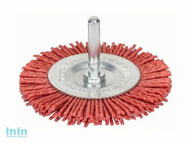 Щетка д/дрели "диск" нейлон. 75мм BOSCH