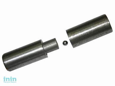 Петля гаражная с шаром 24х110 б/п STARFIX