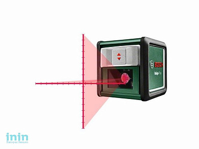 Нивелир лазерный BOSCH QUIGO PLUS со штативом в кор. (проекция: крест, до 7 м, +/- 5 мм, резьба 1/4")