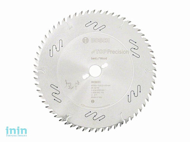 Диск пильный 300х30 мм 60 зуб. по дереву BEST FOR WOOD BOSCH (твердоспл. зуб)