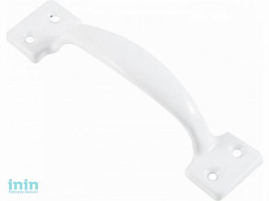 Ручка-скоба 90 мм цельнотянутая, белая STARFIX