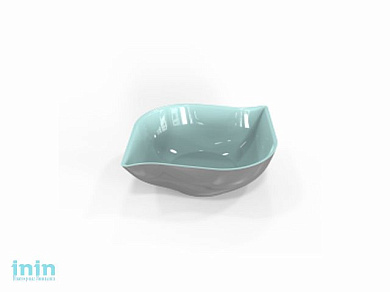 Салатник двухцветный Taila (Тайла) 1 л, мята, BEROSSI (Изделие из пластмассы. Литраж 1 л.   Размер 210 x 185 х 65 мм)