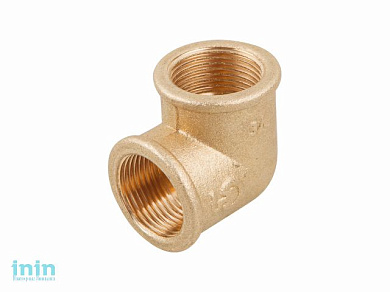 Колено вн. 3/4, Цветлит (уголок латунный м-м 3/4)