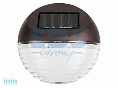 Светильник светодиодный, настенный на солнечной батарее (SLC-60)  LAMPER (Упак 1 шт) (REXANT)