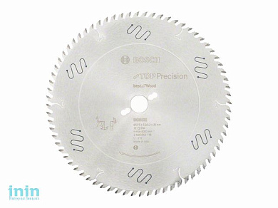 Диск пильный 315х30 мм 72 зуб. по дереву BEST FOR WOOD BOSCH (твердоспл. зуб)