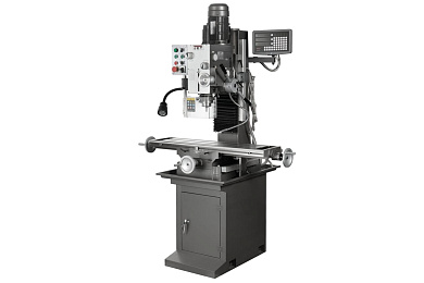 JET JMD-45LPFD Редукторный фрезерно-сверлильный станок с автоматической подачей пиноли шпинделя и УЦИ 50000858T