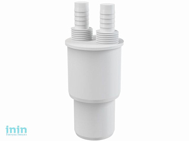 Сифон для сбора конденсата+Переходная муфта HT 40/50xG1/2, Alcaplast (Переходная муфта HT 40/50 ? G?")