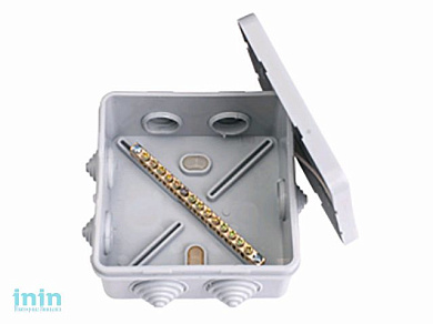 Коробка распаячная (монтажная)  КУП-244 BYLECTRICA (уравнивания потенциалов Гарантийный срок:24 месяца)