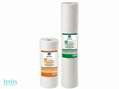 Картридж из полипропиленового шнура для фильтров типа 10BB, 20микрон, Unicorn (Картридж механической очистки. Big Blue 10")