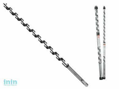 Сверло по дереву спиральное 40х460мм GEPARD (GP0546-40) (шнековое, винтовое)