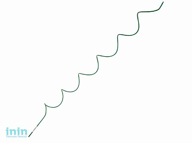 Подставка под цветы спиральная, 1,2 м, ОСТРОВ КОМФОРТА