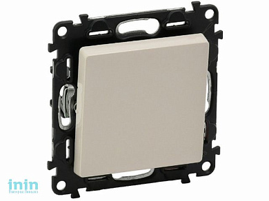 Выключатель 1 клав. (cкрытый) слоновая кость, Valena Life, Legrand (VALENA LIFE - ВЫКЛЮЧАТЕЛЬ, СЛОНОВАЯ КОСТЬ (ИНД. УПАКОВКА))