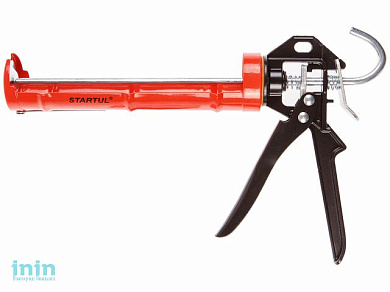 Пистолет д/герм. полукорпусной 310мл STARTUL MASTER (ST4051) (круглый шток)