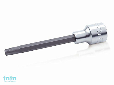 Головка 1/2" с насадкой TORX T45 удлин. 120мм TOPTUL (BCGA1645)