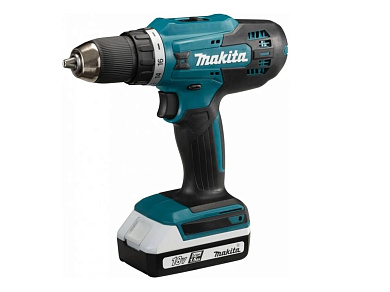 Аккум. шуруповерт MAKITA 18.0 В G-series DF488D002 в кейсе (18.0 В, G-series, 2 акк., 1.5 А/ч Li-Ion, 2 скор., 42 Нм, шурупы до 13 мм)