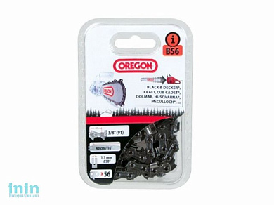 Цепь 38 см 15" 0.325" 1.3 мм 64 зв. 95TXL (в блистере) OREGON (затачиваются напильником 4.8 мм)