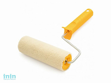 Валик "POLYESTER" 41-150мм с ручкой 6мм бежевый COLOR EXPERT (нанесение всех видов лака, филт, полиэстер)