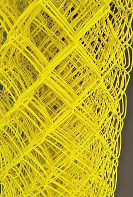 Сетка рабица в пвх 1.8*10 м Яч 55*55 ф2.4 мм "солнышко"