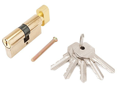 Евроцилиндр с вертушкой Стандарт Z.I.60В-5K BP (англ.ключ, 5ключей, Длина цилиндра 60 (25*10*25))