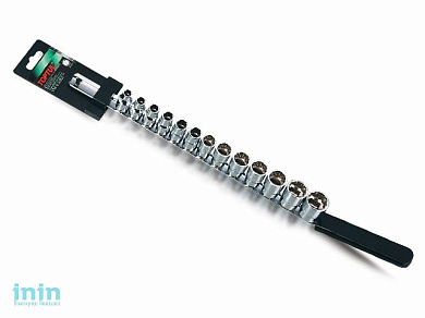 Набор головок 3/8" 7-21мм 12гр 13шт TOPTUL (GAAQ1312)