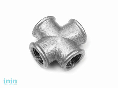 Крестовина 1" оцинкованн. TITAN (Livarna TITAN)
