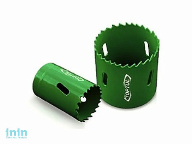 Коронка биметаллическая d44мм TOPTUL (SAAC4744) (использовать с направляющим сверлом SAAD1402)