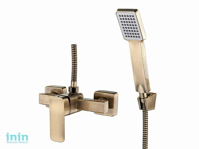 Смеситель для душа, D35 бронза LEB-5123T G.lauf (Смеситель цинковый, Гарантия 5 лет)