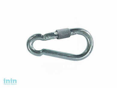 Карабин пожарный с фиксатором М9 DIN 5299 D STARFIX